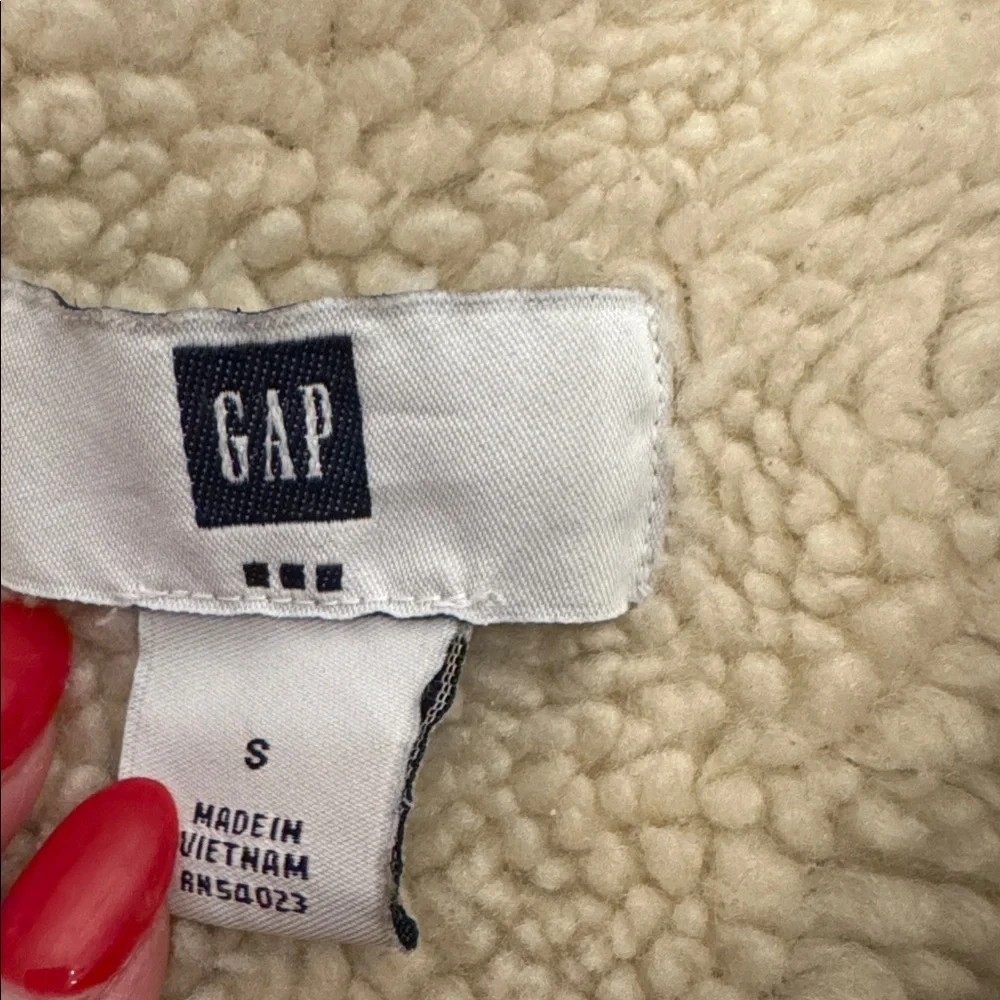ADORABLE! GAP Kids Brown Corduroy Jacket with Sherpa Collar, sz S